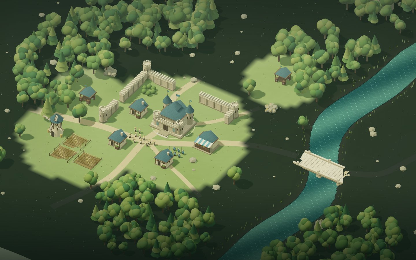 Medieval settlement and landscape in Emerald March